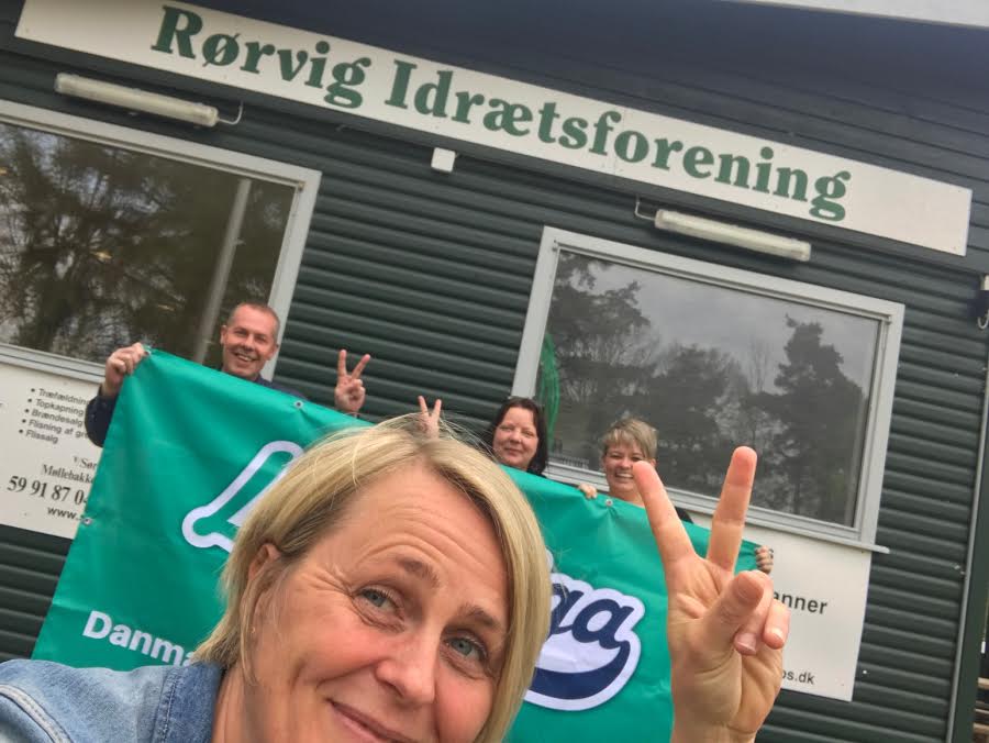 lykkeligliga selfi